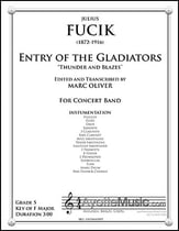 Entry of the Gladiators Concert Band sheet music cover